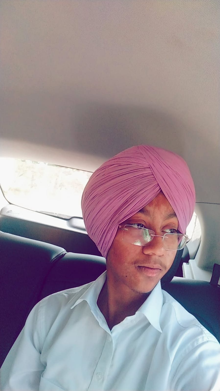 Yogishwer Singh in Pink Turban